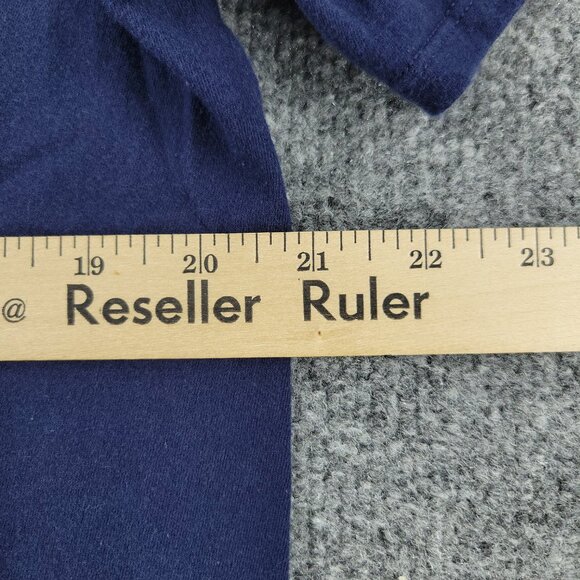 Nike Shirt Men Large Blue Logo Graphic Tee Crew Neck Short Sleeve Pullover Adult - Picture 10 of 12